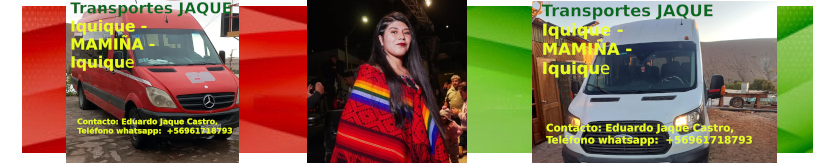 Lee más sobre el artículo Transportes JAQUE 2025. Iquique – Mamiña – Iquique